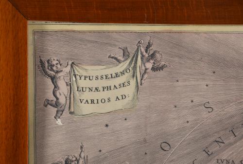 "Typus Seleno Lunae Phases varios ad Graphicus et Aspectus 
