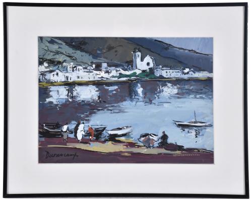RAFAEL DURANCAMPS (1891-1979). "Cadaqués".