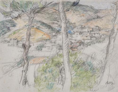 PAU ROIG CISA (1879-1955). "Paisaje".