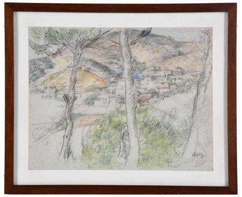 PAU ROIG CISA (1879-1955). "Paisaje".