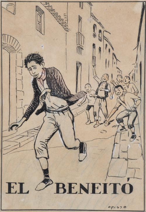 RICARD OPISSO (1880-1966). "El Beneitó".