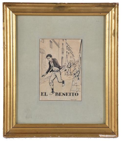 RICARD OPISSO (1880-1966). "El Beneitó".