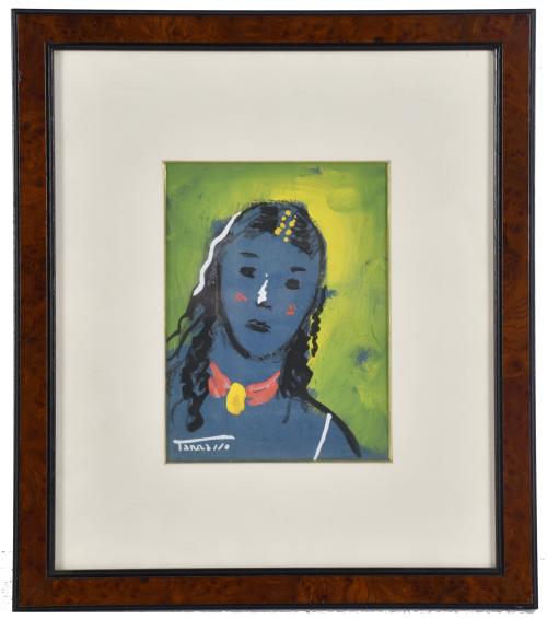 CASIMIR MARTÍNEZ TARRASSÓ (1898-1980). "Joven azul".