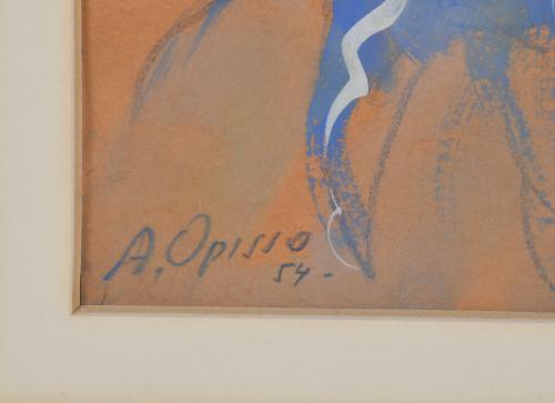 ALFRED OPISSO CARDONA (1907-1980). "Retrato joven con pañue