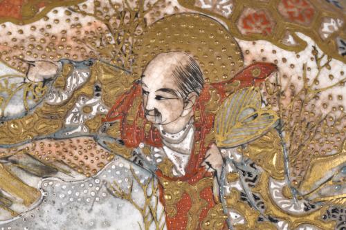 ESCUELA JAPONESA, SIGLO XX. Caja Satsuma.