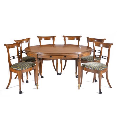Fernandine dining set, 19th century.