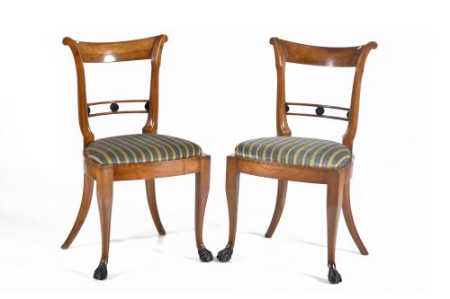 Conjunto de comedor Fernandino, siglo XIX. 