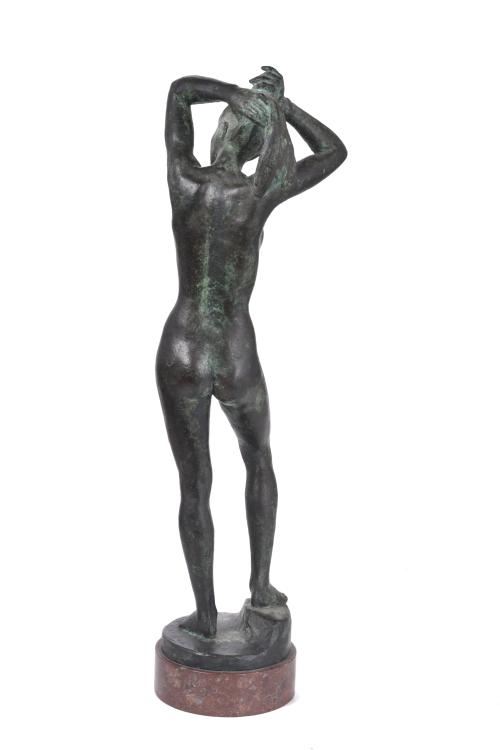 JOAQUIM ROS BOFARULL (1906 - 1991).  “Mujer peinándose”.