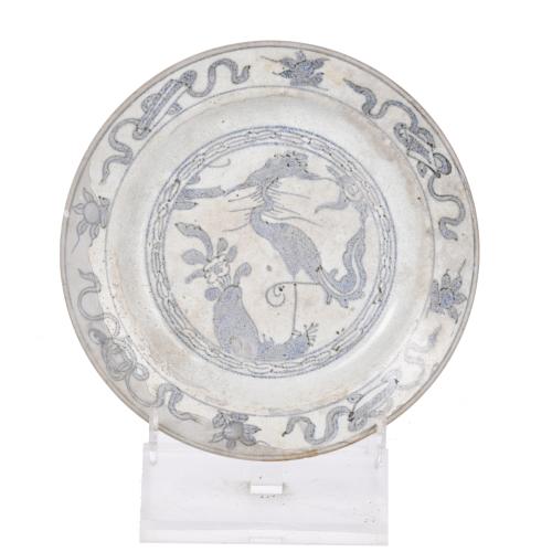 17TH-18TH CENTURY CHINESE SCHOOL, MING DYNASTY. Dish.