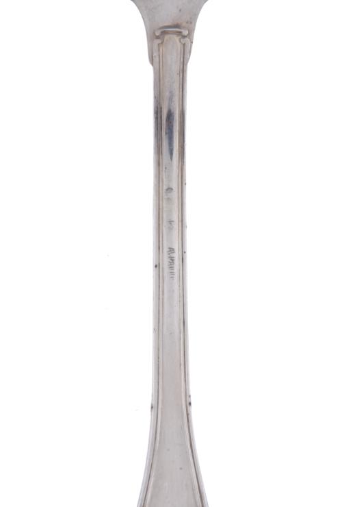 Cubertería en plata, segunda mitad siglo XX.
