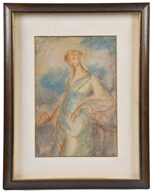 RICARD CANALS Y LLAMBÍ (1876-1931). "Figura femenina".