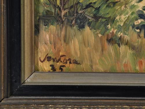 JOSEP VENTOSA DOMÈNECH (1897-1982). "Playa", Sta. Cristina,