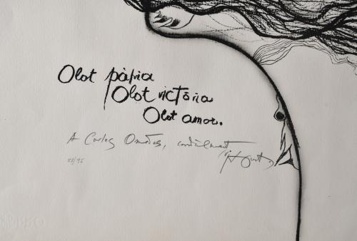 MODEST CUIXART i TÀPIES (1925-2007).   "Olot patria, Olot v