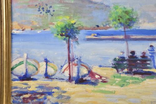 JOSEP MOMPOU (1888-1968). "Port de la Selva", 1960.