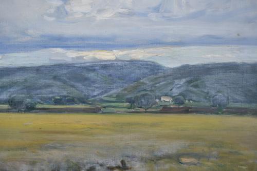 JOAQUIM VANCELLS (1865-1942). "Paisaje".