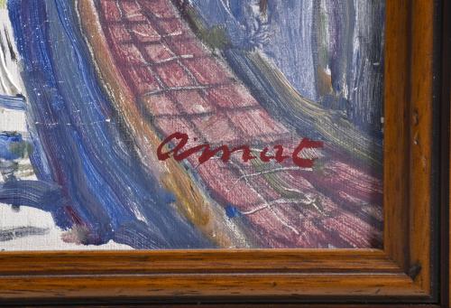 JOSEP AMAT PAGES (1901-1991). "Calle".
