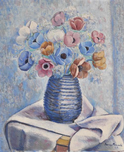 JAUME MERCADÉ I QUERALT (1887-1967). "Florero", 1946.