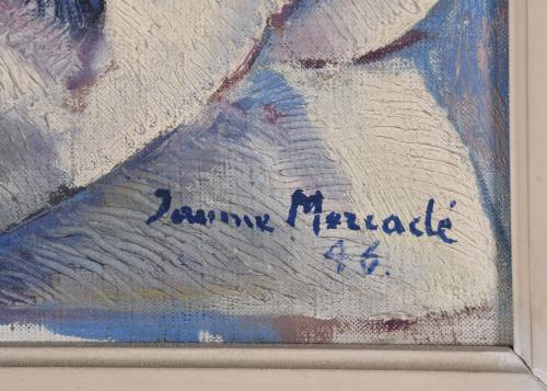 JAUME MERCADÉ I QUERALT (1887-1967). &#39;Flowers vase&#39;, 1946.