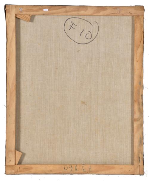  JUAN GARCÉS ESPINOSA (1935-2014).  "Figura con flor", 1972.