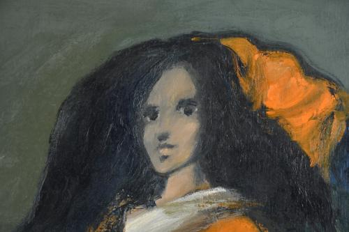  JUAN GARCÉS ESPINOSA (1935-2014).  "Menina".