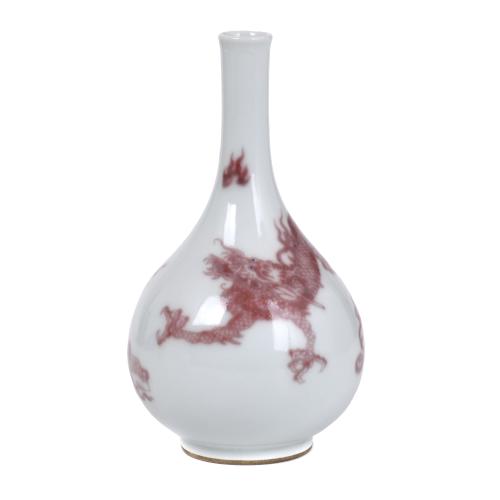 20TH CENTURY CHINESE SCHOOL. Small vase after Qianlong models, 20th century.