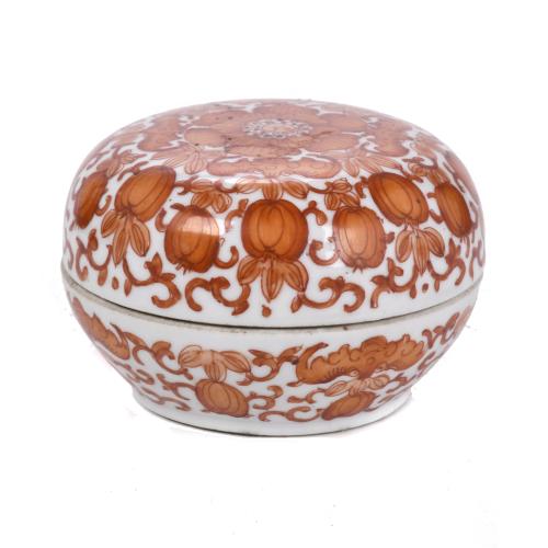 CHINESE SCHOOL, QING DYNASTY, LATE 19TH CENTURY. Small box.