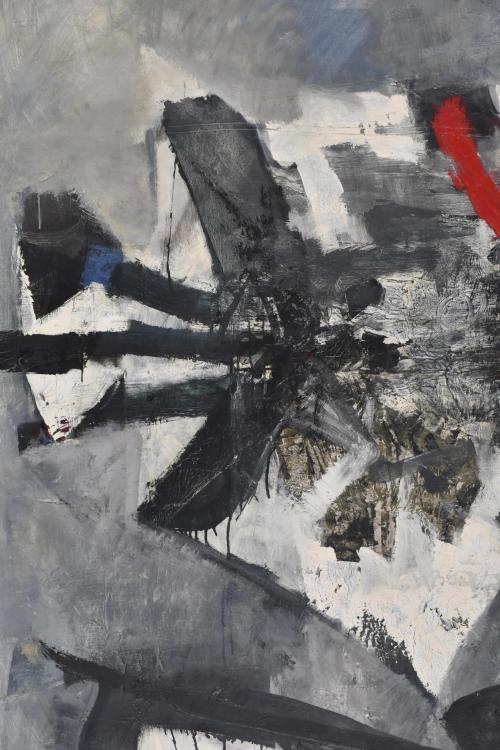 ANTONI CLAVÉ (1913-2005) "Le Roi de cartes", 1952.