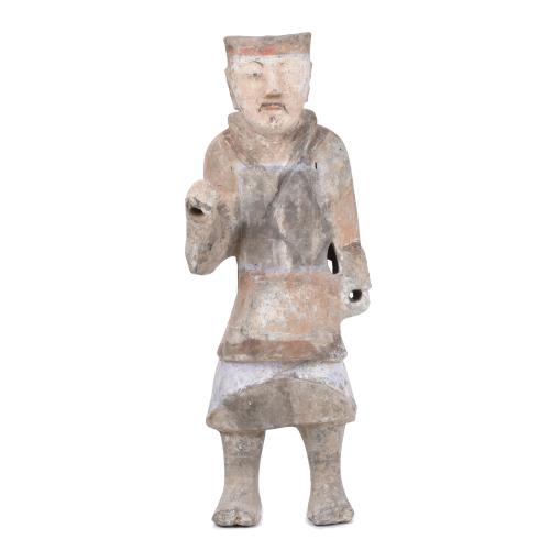 CHINESE SCHOOL, HAN DYNASTY (4th century BC – 3rd century AD). Warrior.
