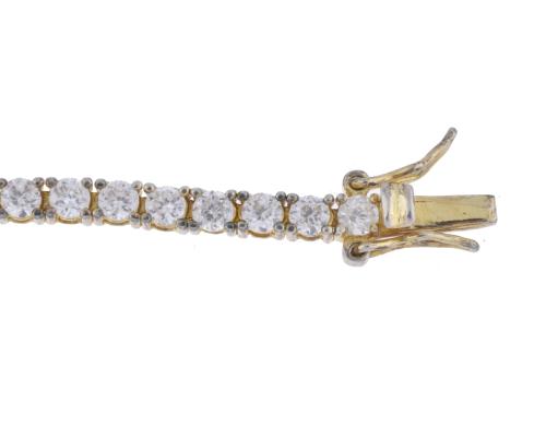 Pulsera rivière con circonitas.