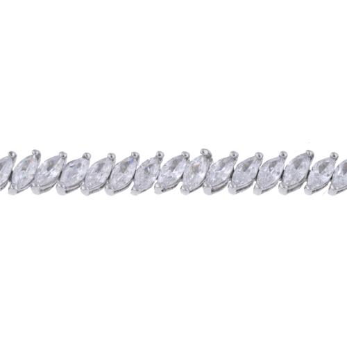 Pulsera rivière con circonitas.