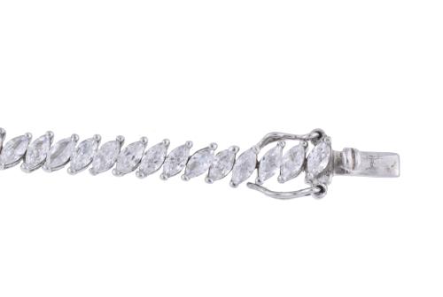 Pulsera rivière con circonitas.