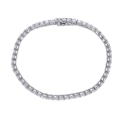 Pulsera rivière con circonitas.
