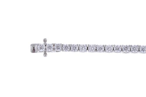 Pulsera riviére con circonitas.