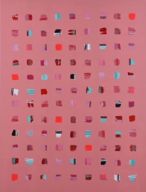 LAURA MAYNOU (1969). 'Coral and Mint'.