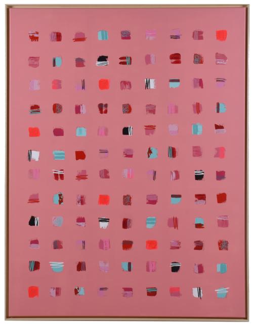 LAURA MAYNOU (1969).  &#39;Coral and Mint&#39;.