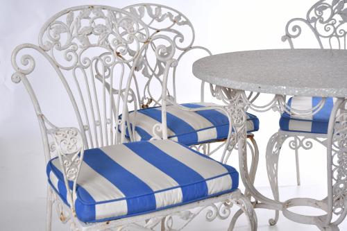 Conjunto de jardín, siglo XX. 