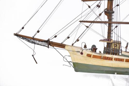 Maqueta de barco de pared, siglo XX. 