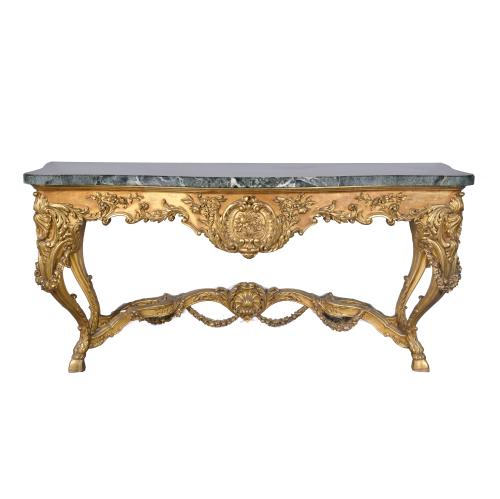 Regency style console table, circa 1950.