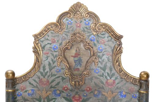 Cabezal de cama siguiendo los modelos de Olot, med. siglo X