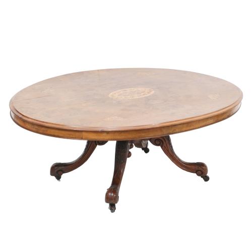 VICTORIAN CENTRE TABLE, MID C19th.