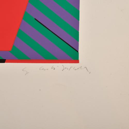 Conjunto de 4 obras gráficas de diveros autores.