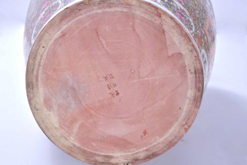 GRAN JARRÓN CHINO, PRIMERA MITAD SIGLO XX.