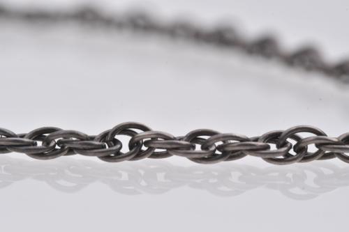 Pendant cross with links chain, after Subirachs models.