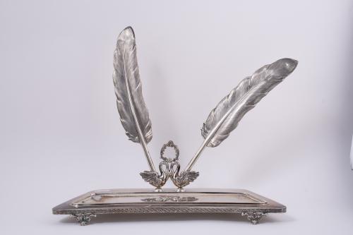 Various silver objects, 20th century.