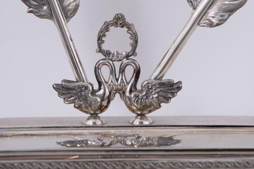 Various silver objects, 20th century.