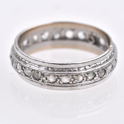 Diamonds wedding ring.
