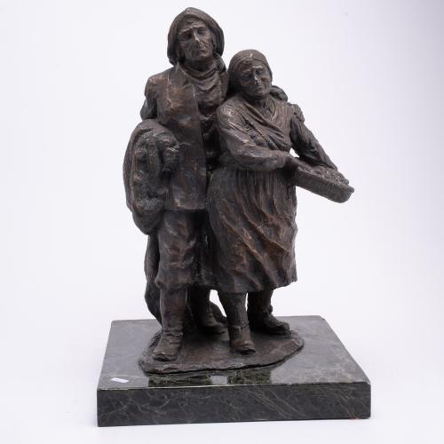 JOSE MARÍA ACUÑA LÓPEZ (1902 / 1903 - 1991) 'Fishermen'.