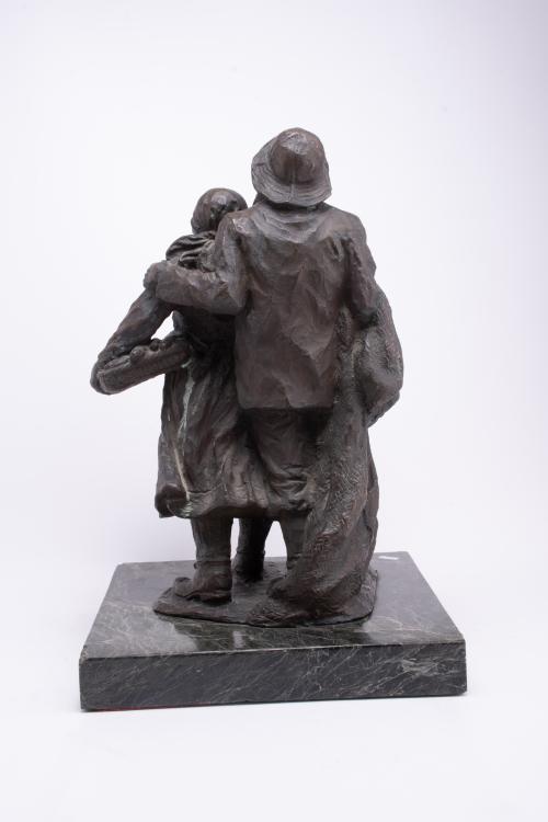 JOSE MARÍA ACUÑA LÓPEZ (1902 / 1903 - 1991) &#39;Fishermen&#39;.