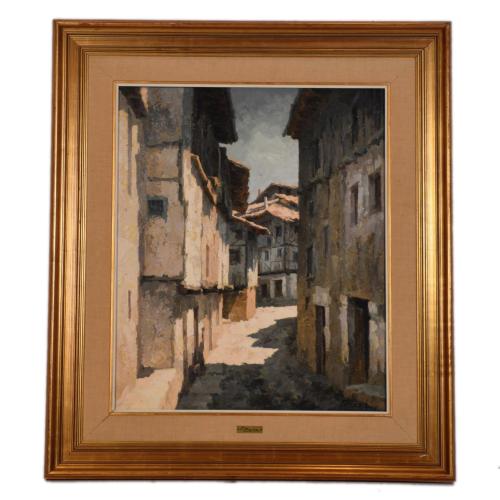 ANGEL ESTRADA (1933).  'Village street'.