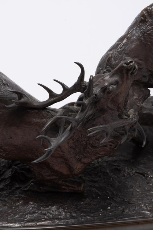 PIERRE-JULES MÈNE (1810 - 1879).  &#39;Deer&#39;.